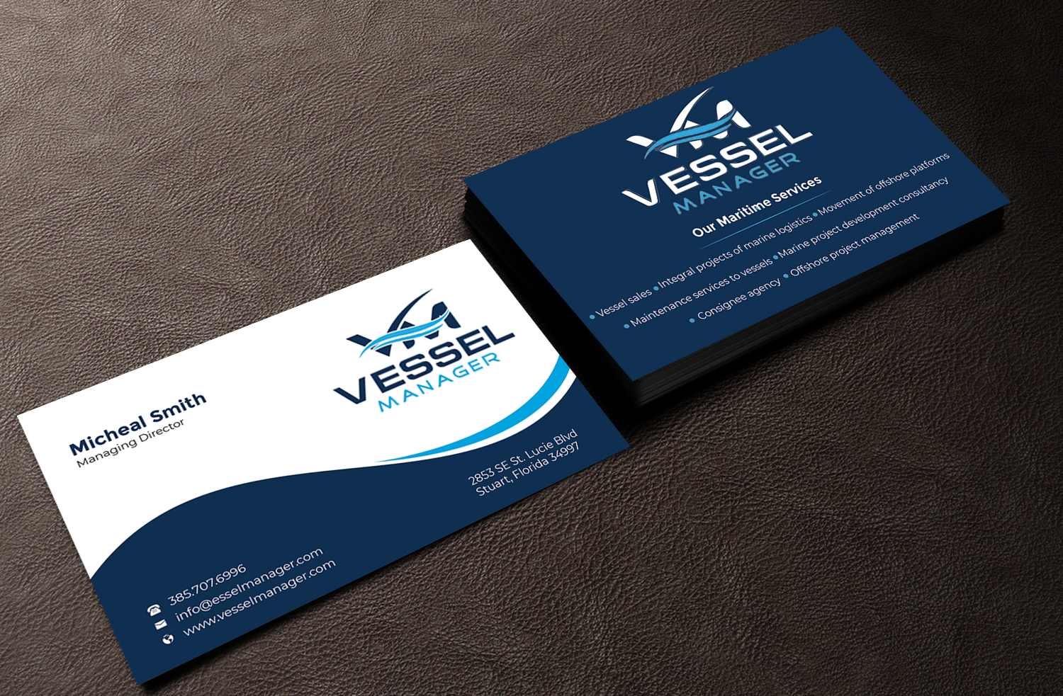 Business Card Design by Innovative Graphix for A&R MARITIME  | Design #33100381