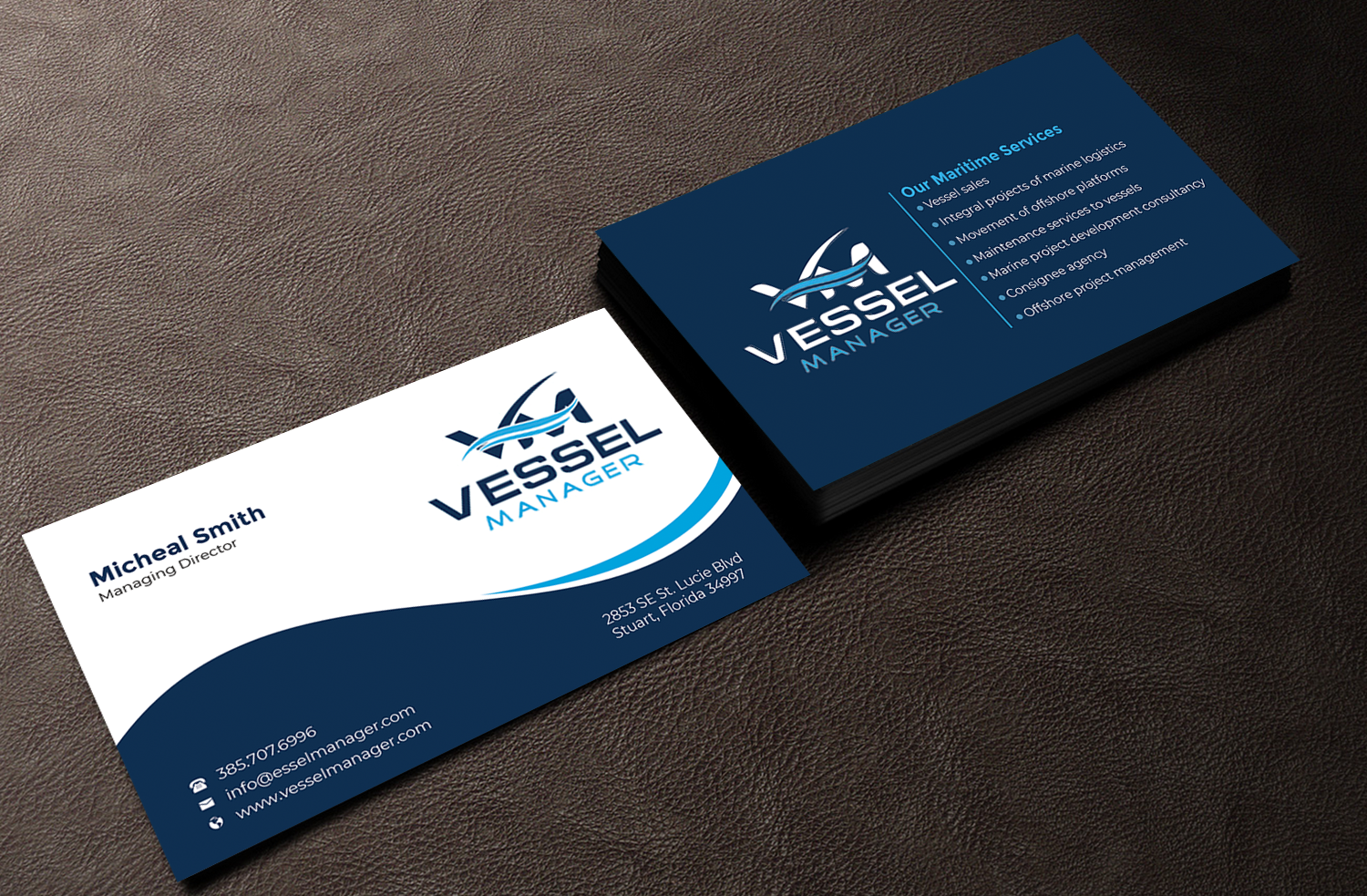 Business Card Design by Innovative Graphix for A&R MARITIME  | Design #33100382