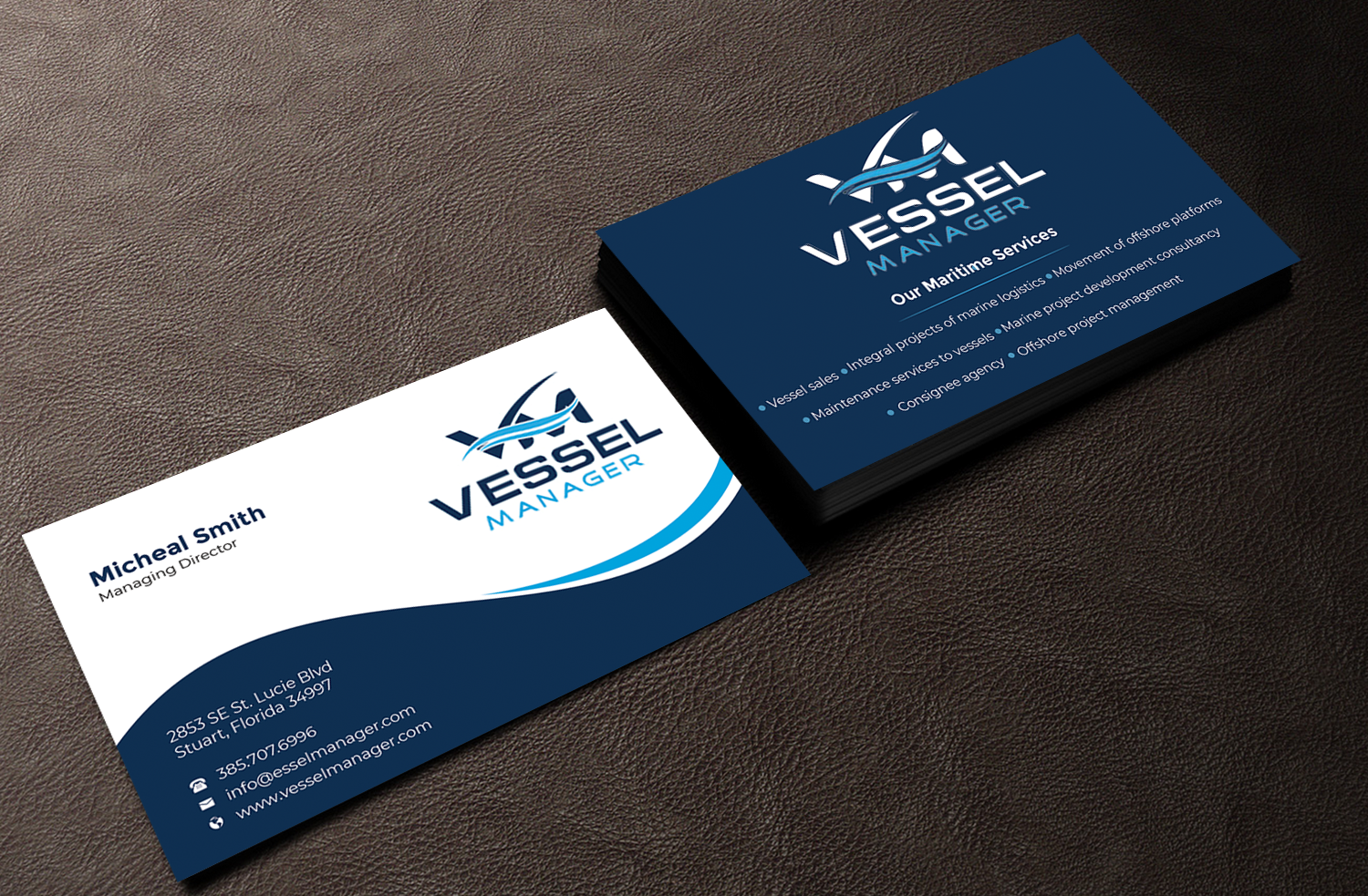 Business Card Design by Innovative Graphix for A&R MARITIME  | Design #33100383