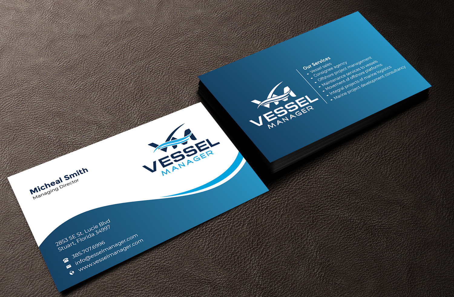 Visitenkarten-Design von Innovative Graphix für A&R MARITIME  | Design #33100384