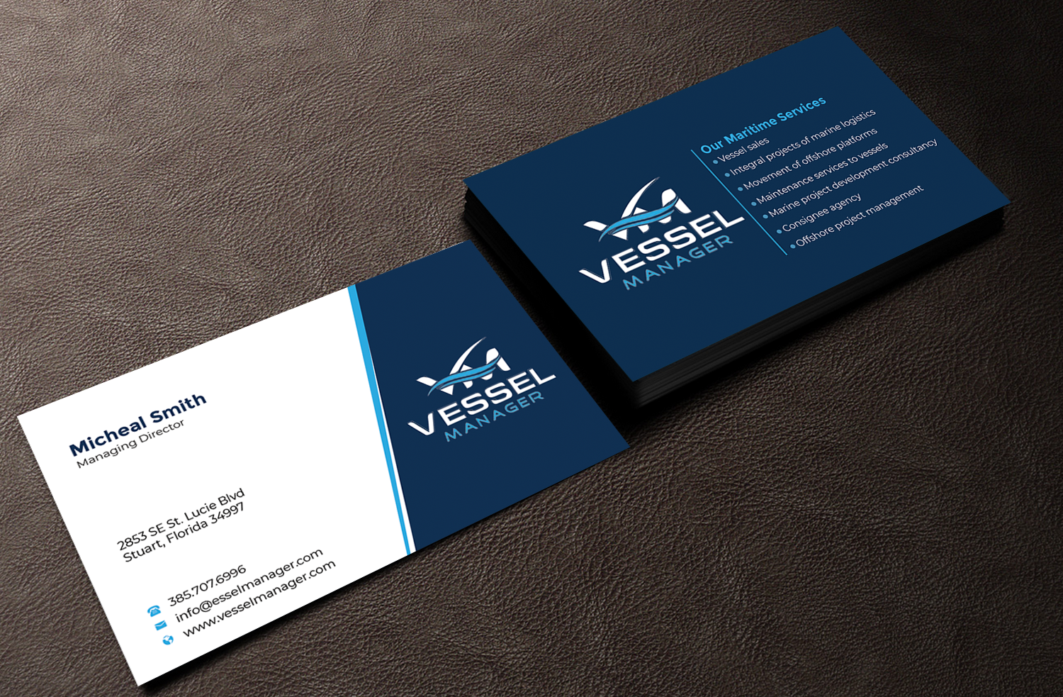 Business Card Design by Innovative Graphix for A&R MARITIME  | Design #33100387