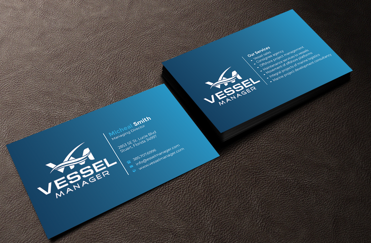Business Card Design by Innovative Graphix for A&R MARITIME  | Design #33100412