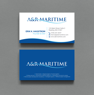 Business Card Design by R.design for A&R MARITIME  | Design: #33098996