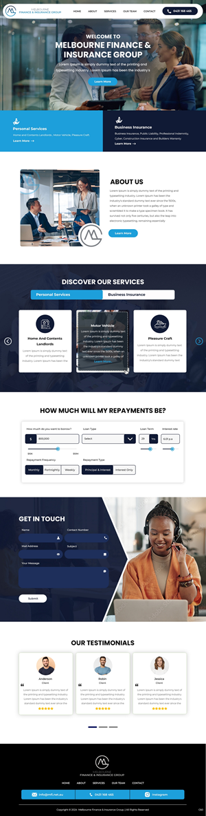 Web Design by pb for this project | Design: #33078783