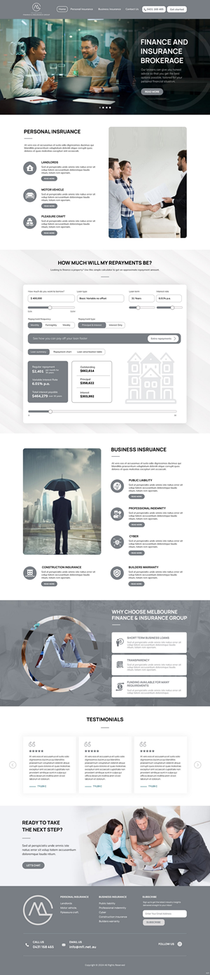 Web Design by pb for this project | Design: #33078797