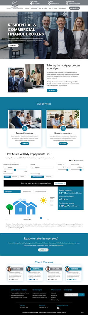 Web Design by pb for this project | Design: #33078798