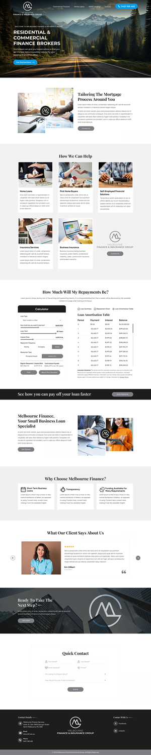 Web Design by Sbss for this project | Design: #33087300