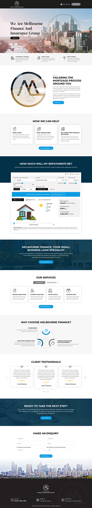Web Design by Sbss for this project | Design: #33087305