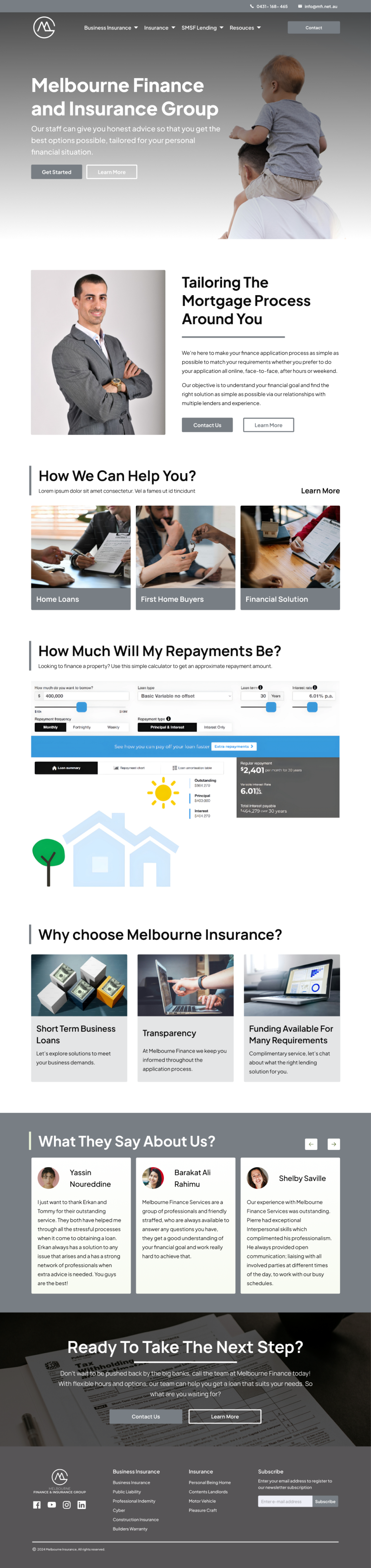 Web Design by Taufik H for this project | Design #33091904