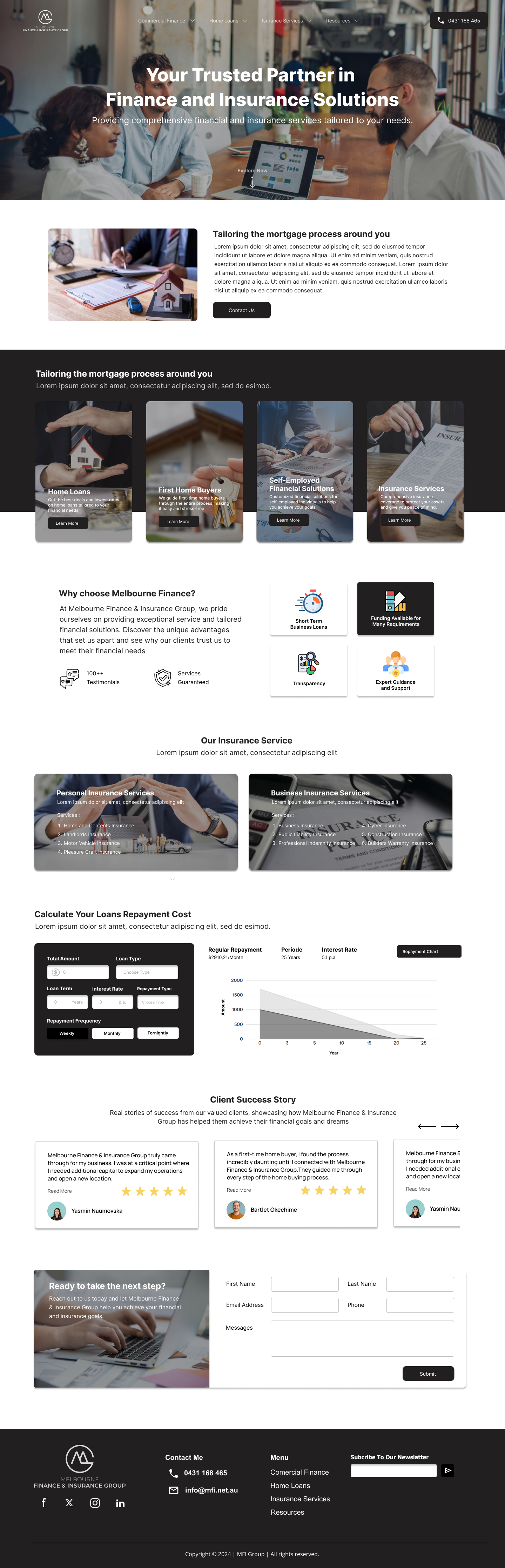Web Design by Taufik H for this project | Design #33092124