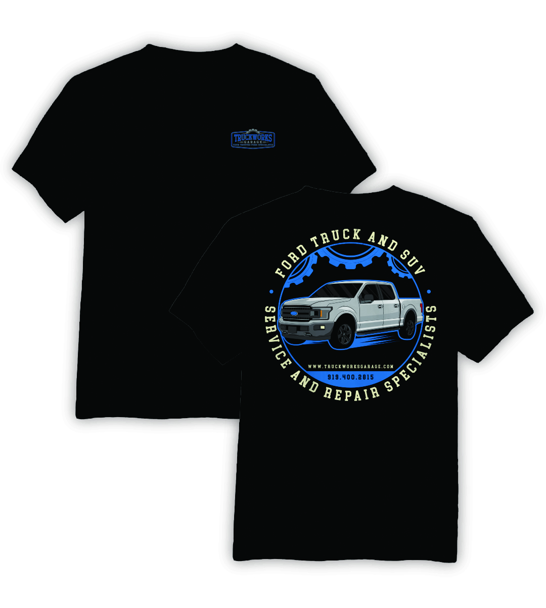 T-shirt Design by HELLOCRUNK for RideSource, LLC | Design #33105188