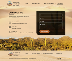 Web Design by Blue Sparrow for this project | Design: #33089226