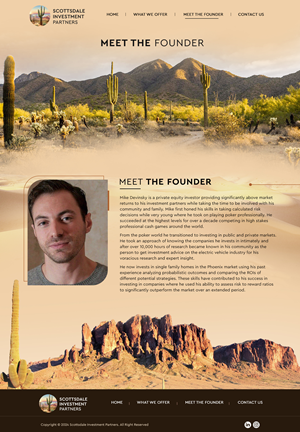 Web Design by Blue Sparrow for this project | Design: #33089240