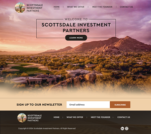 Web Design by Blue Sparrow for this project | Design: #33100500