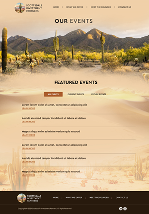 Web Design by Blue Sparrow for this project | Design: #33100501