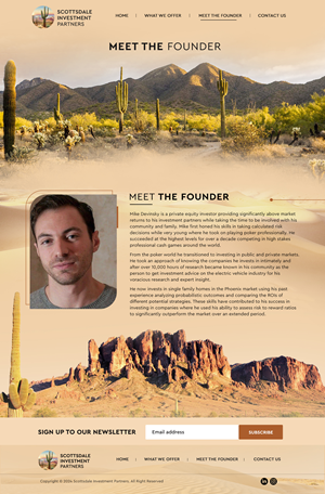 Web Design by Blue Sparrow for this project | Design: #33100558