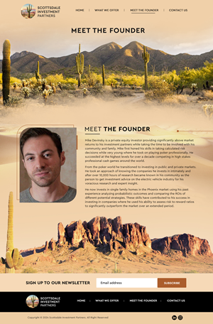Web Design by Blue Sparrow for this project | Design: #33102493
