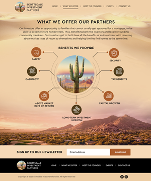 Web Design by Blue Sparrow for this project | Design: #33103580