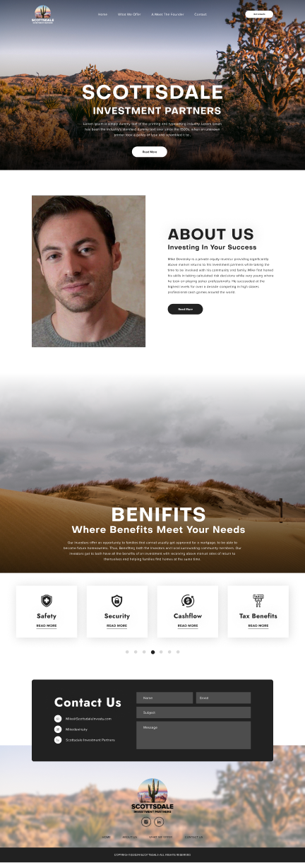 Web Design by Hafsa Fatymah for this project | Design #33090715