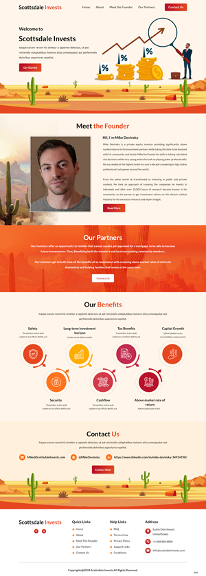 Web Design by pb for this project | Design: #33078874