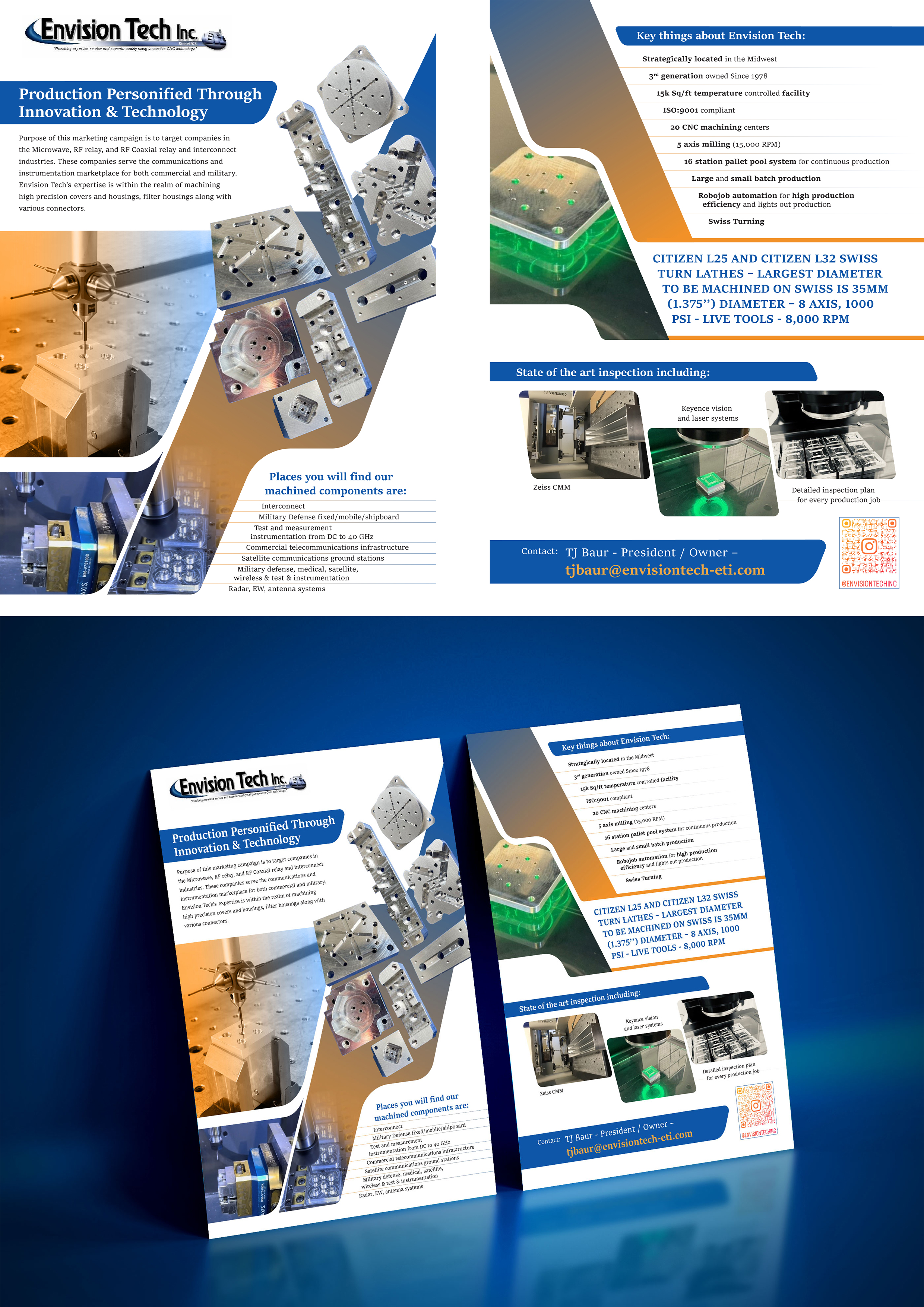 Diseño de Flyer por Harish para Envision Tech Inc | Diseño #33101710