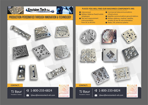 Diseño de Flyer por erikdesign para Envision Tech Inc | Diseño: #33088050