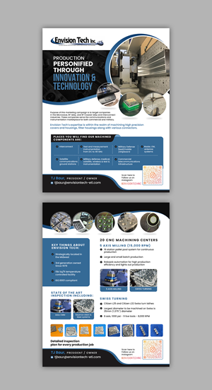 Diseño de Flyer por debdesign para Envision Tech Inc | Diseño: #33076832