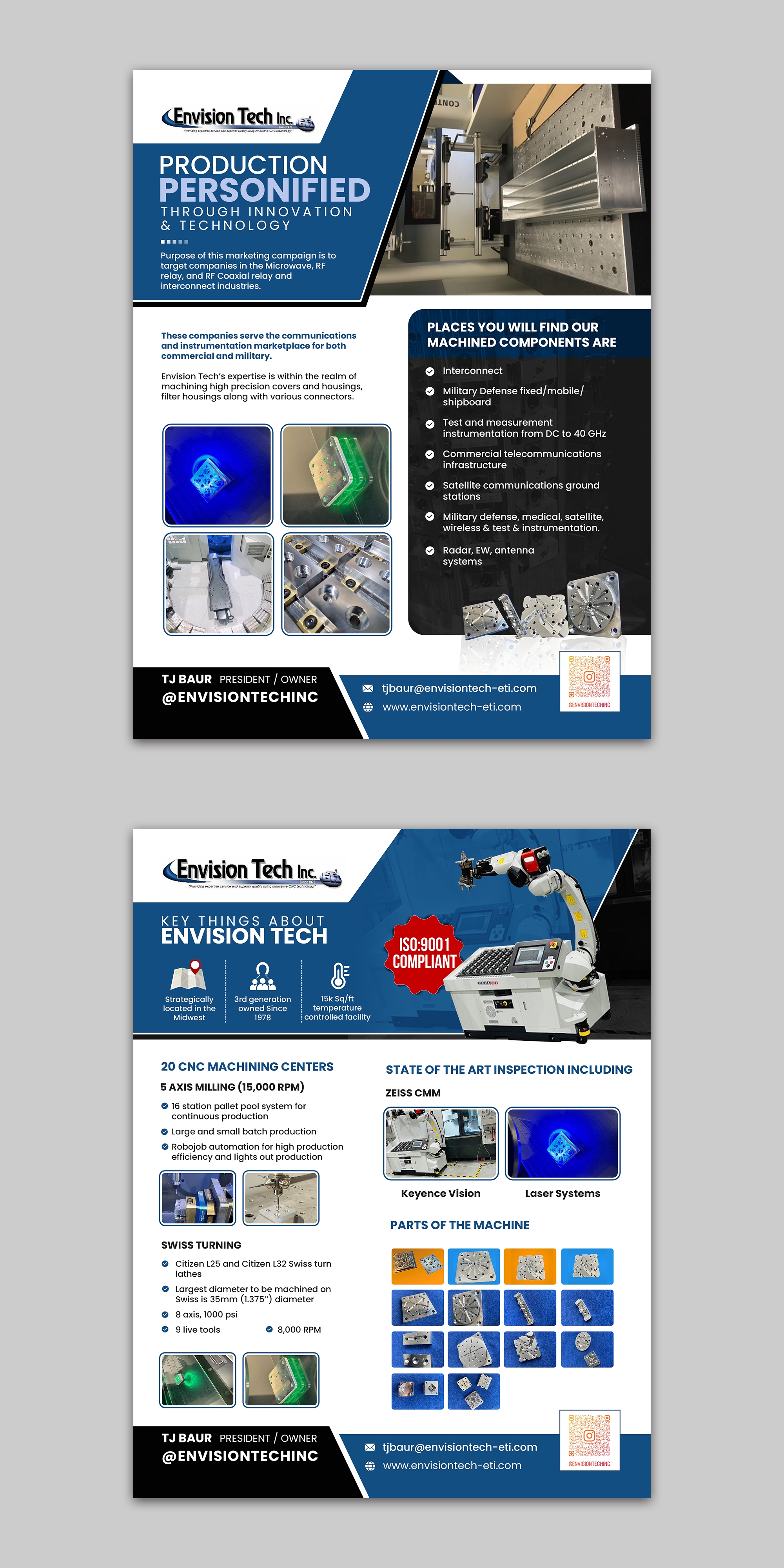 Flyer Design by debdesign for Envision Tech Inc | Design #33077382