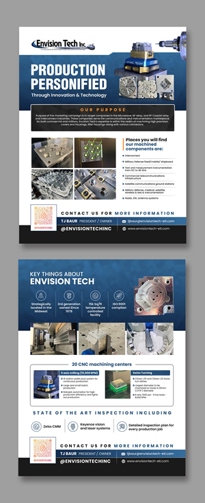 Flyer Design by debdesign for Envision Tech Inc | Design: #33078632