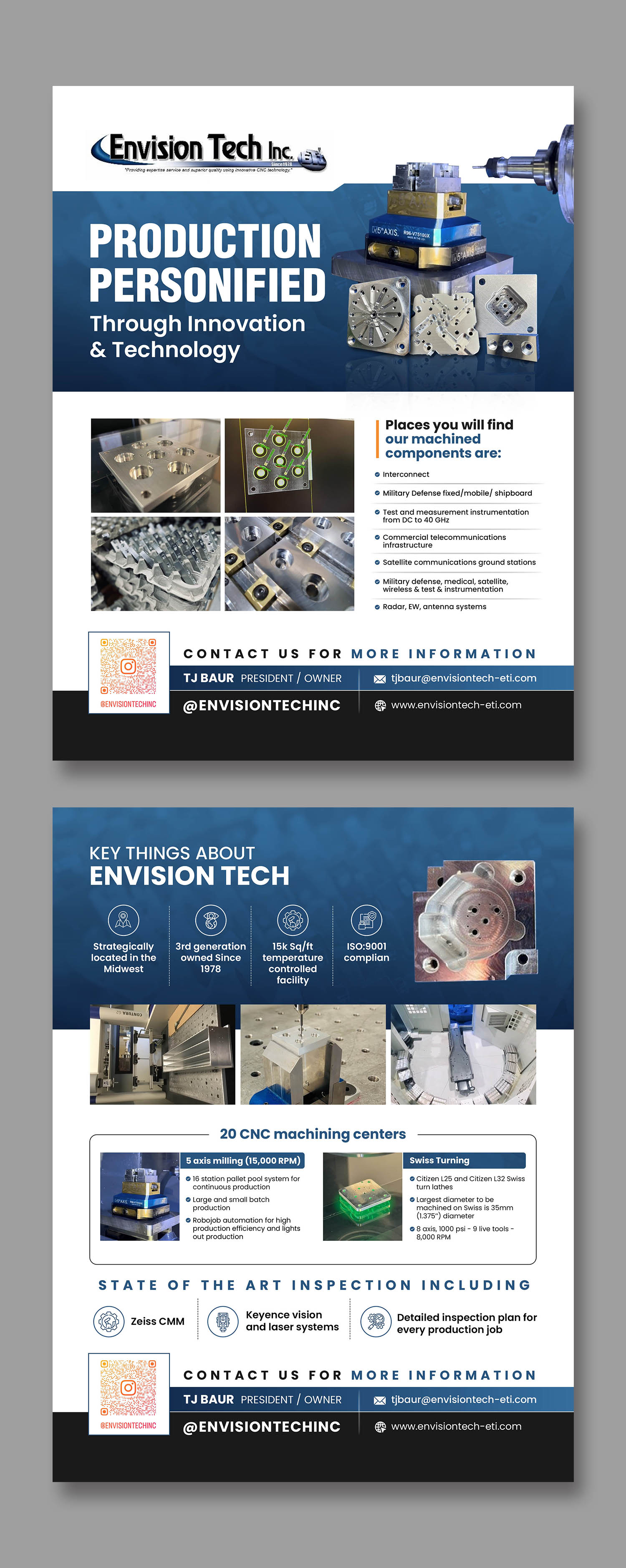 Diseño de Flyer por debdesign para Envision Tech Inc | Diseño #33081293