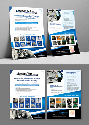 Flyer Design by Dzhafir for Envision Tech Inc | Design #33075131