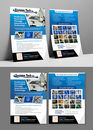 Diseño de Flyer por Dzhafir para Envision Tech Inc | Diseño: #33075132