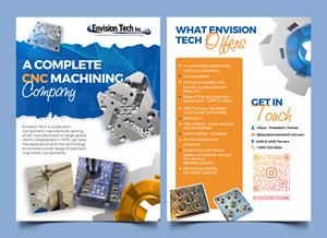 Flyer Design by Graphic Guy for Envision Tech Inc | Design #33076902