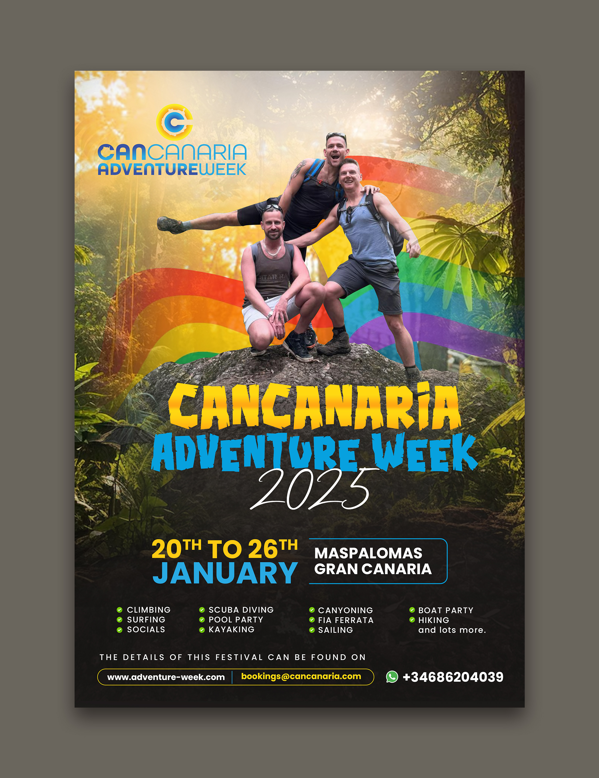 Flyer Design by debdesign for CanCanaria | Design: #33083143