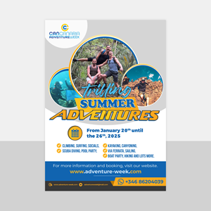 Flyer Design by HeshanKavinda for CanCanaria | Design: #33083658