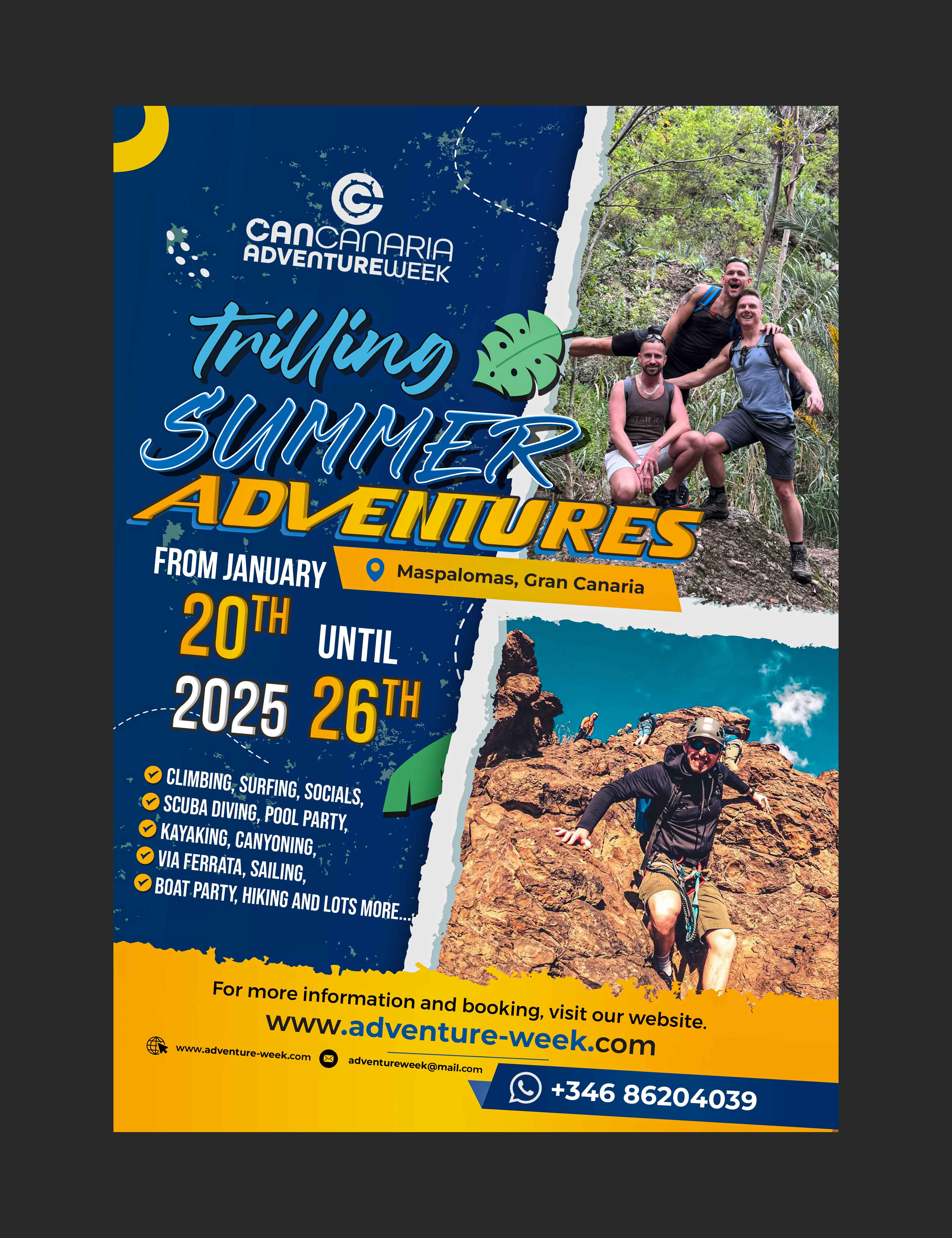Flyer Design by HeshanKavinda for CanCanaria | Design #33103583