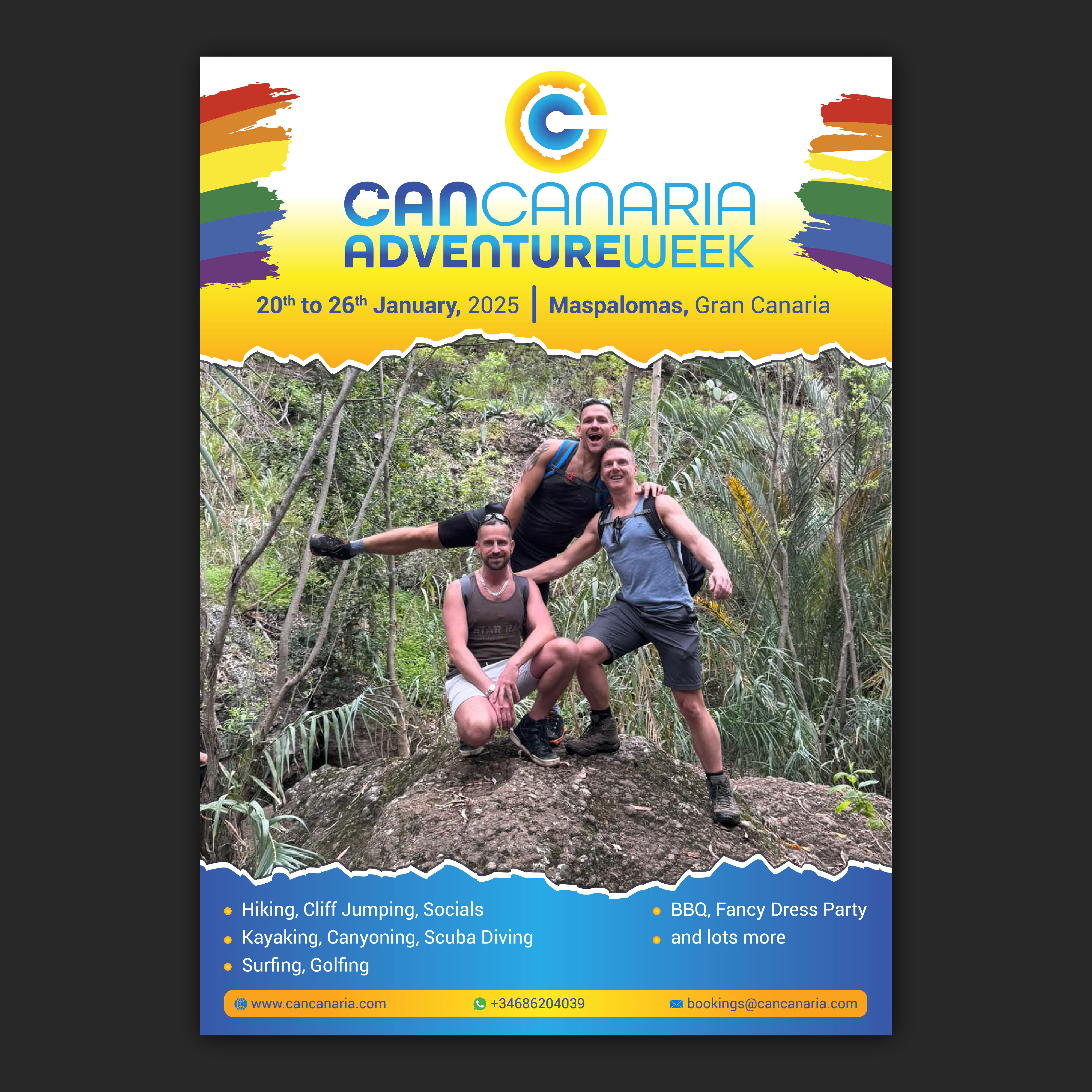 Diseño de Flyer por Bidita Saha para CanCanaria | Diseño #33093988