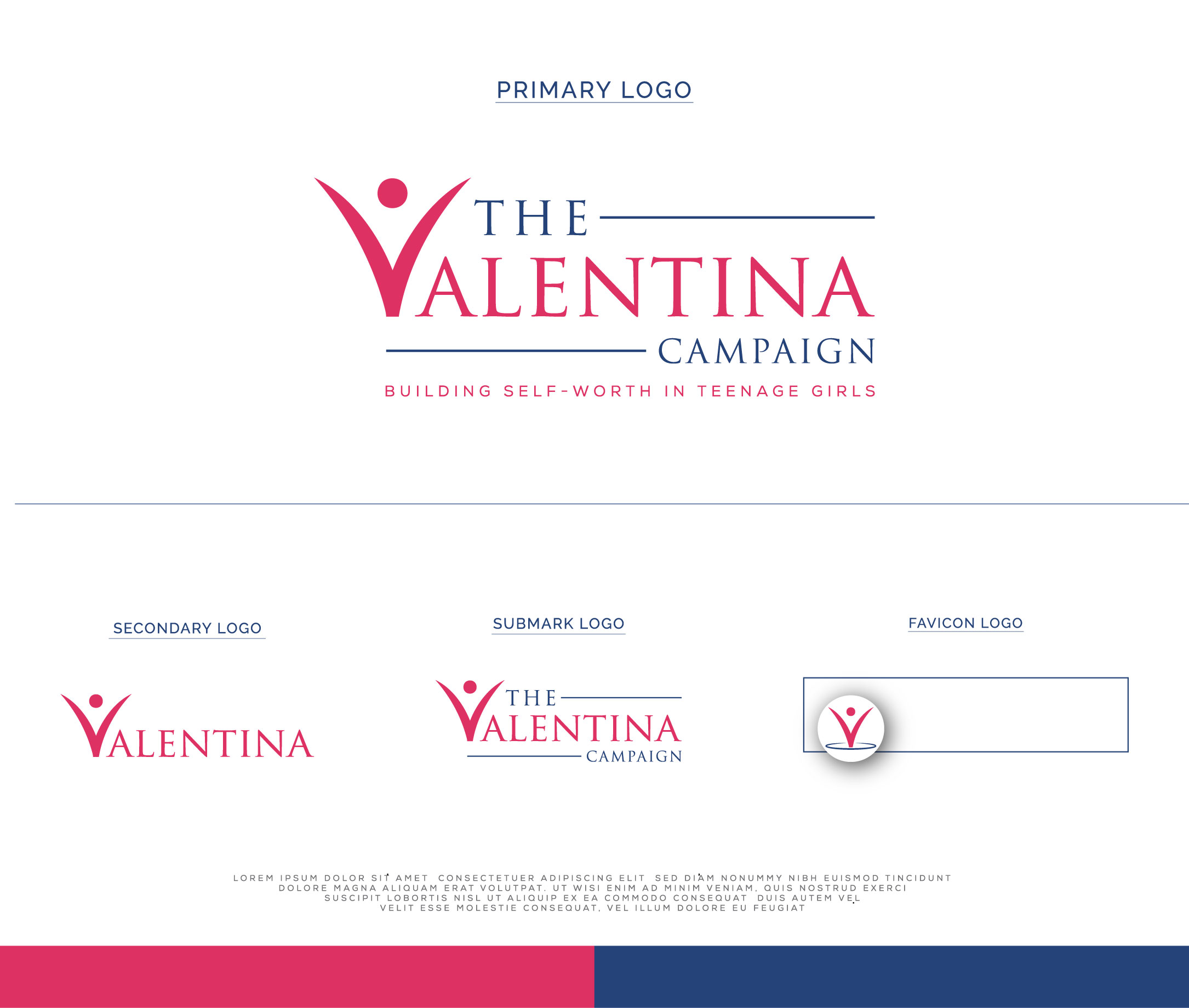 Logo Design by Danial07 for The Valentina Campaign | Design #33082334