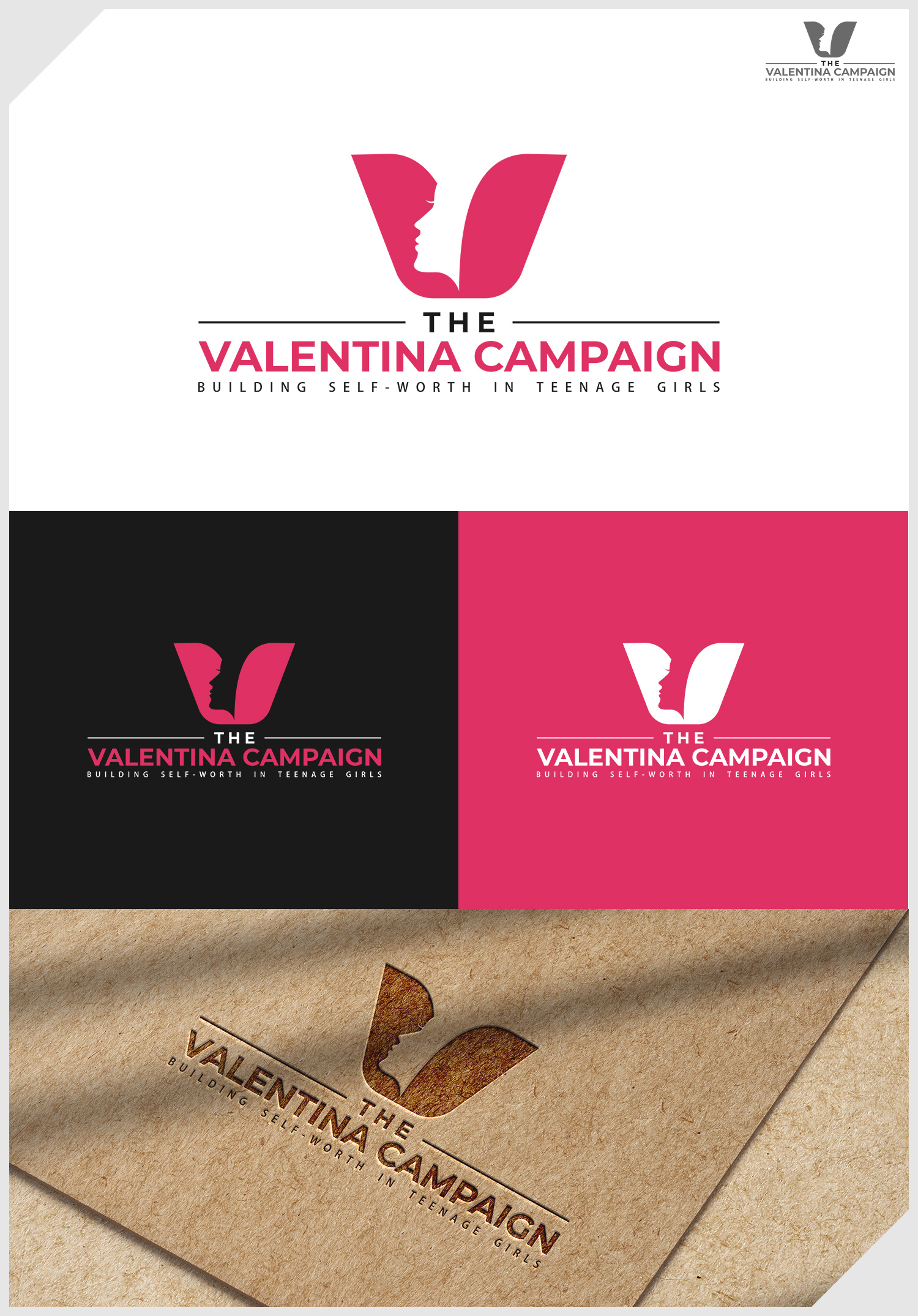 Logo Design by IDesign1606 for The Valentina Campaign | Design #33085802