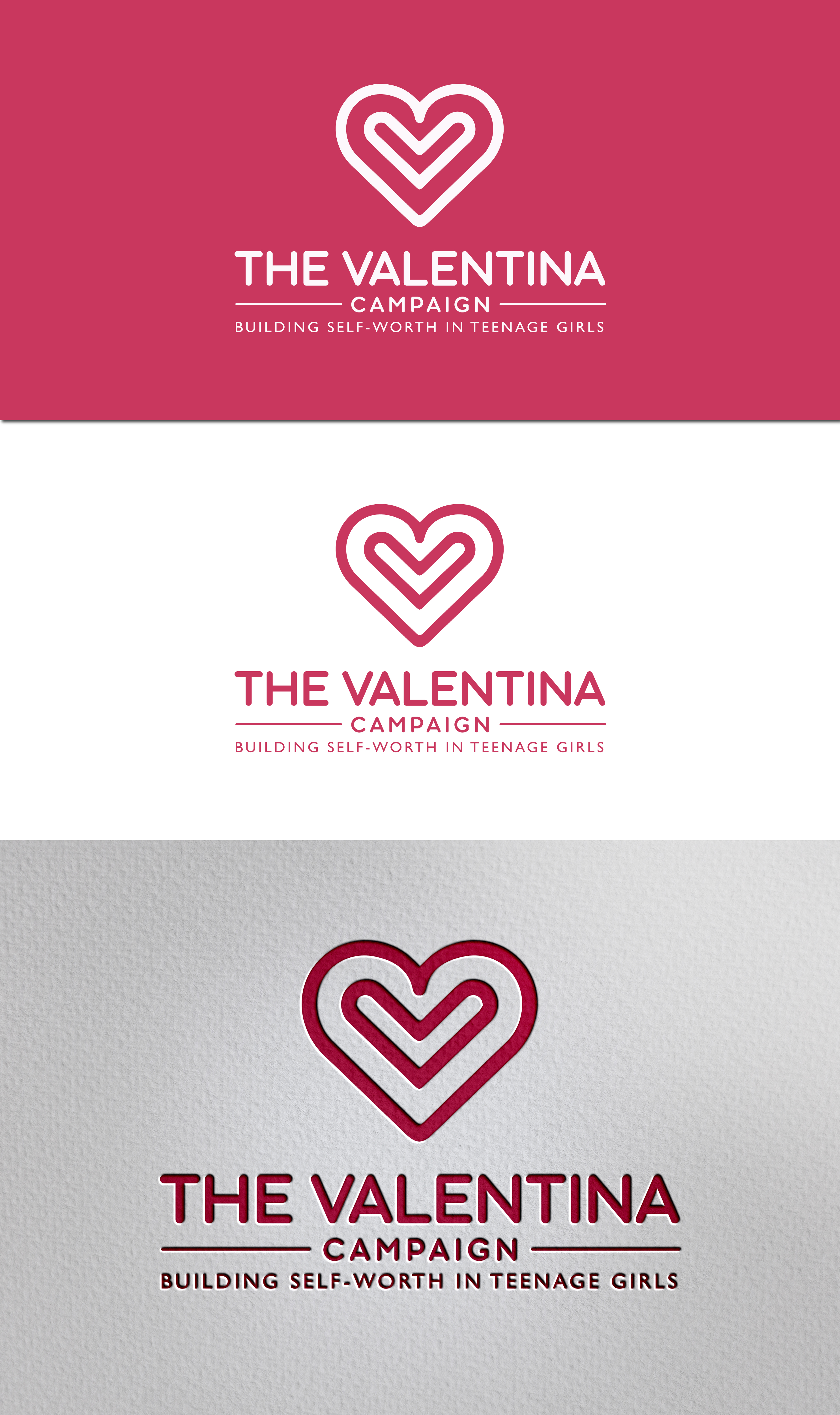 Logo Design by Mir Graphics for The Valentina Campaign | Design #33133067