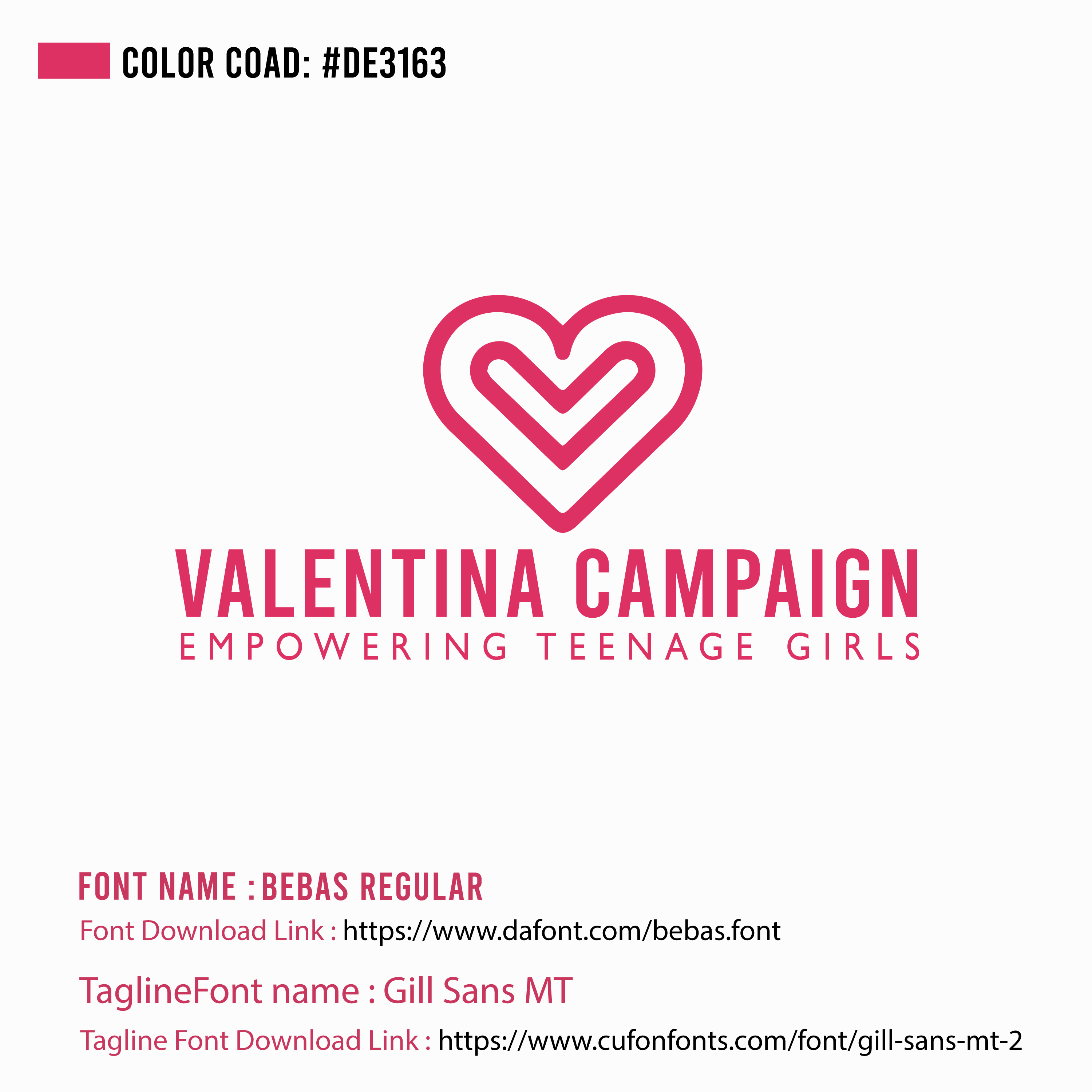 Logo Design by Mir Graphics for The Valentina Campaign | Design #33265234