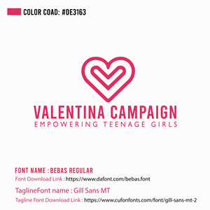 Logo Design by Mir Graphics for The Valentina Campaign | Design: #33265234