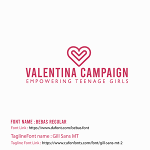 Logo Design by Mir Graphics for The Valentina Campaign | Design: #33331743