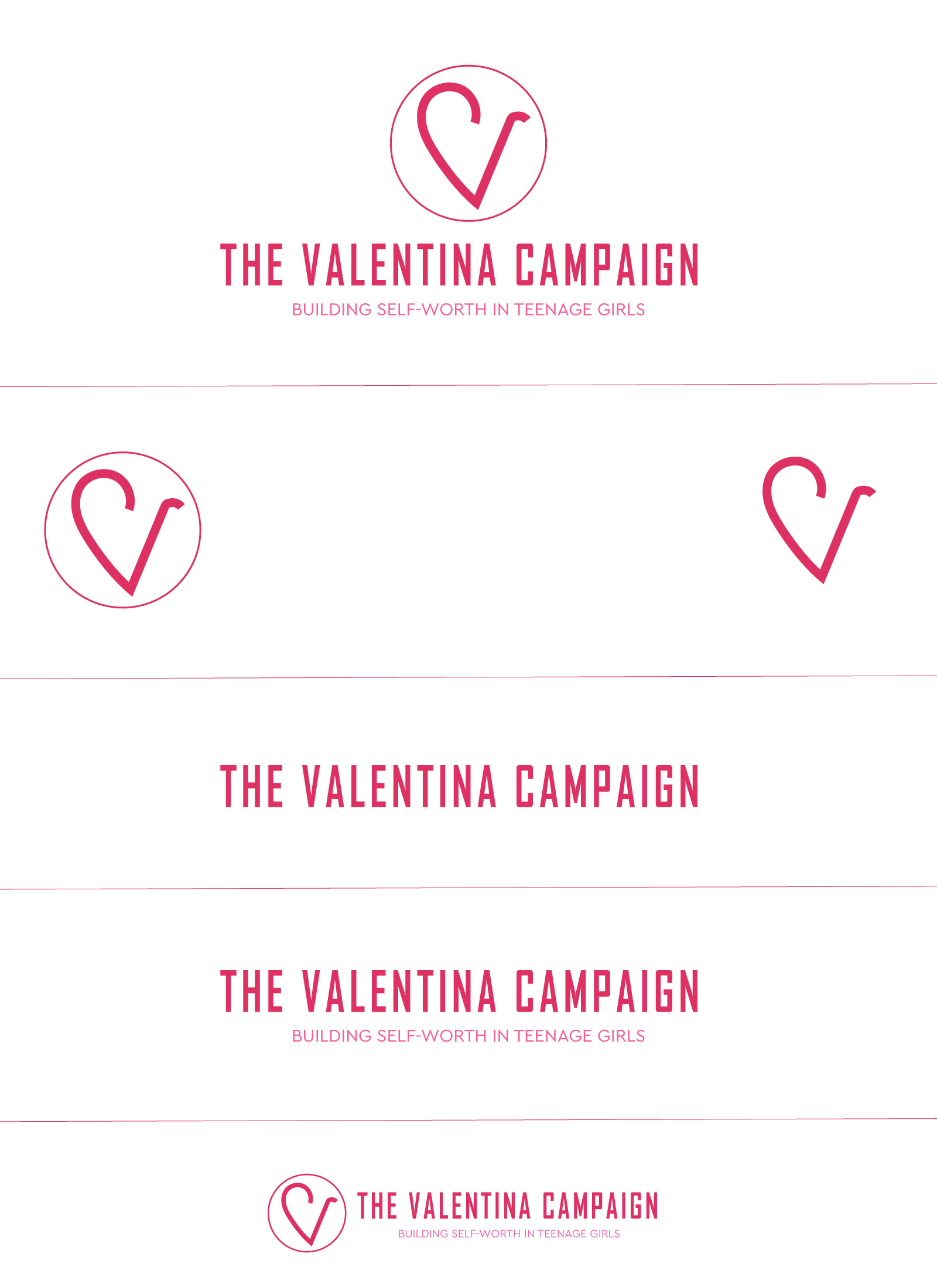 Logo Design by F a r i s a for The Valentina Campaign | Design #33096490