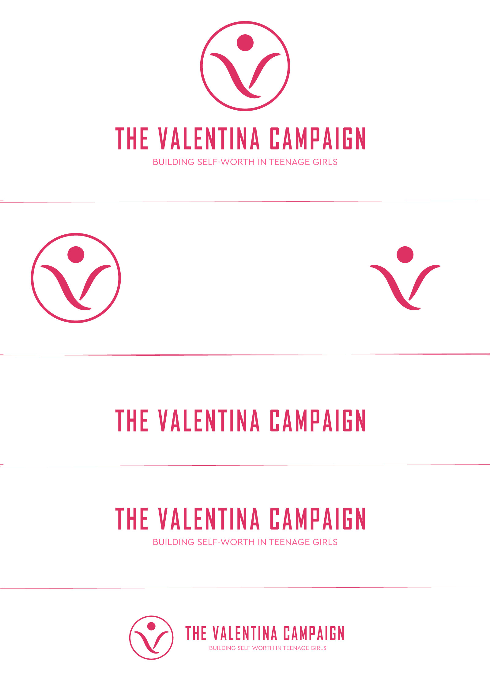 Logo Design by F a r i s a for The Valentina Campaign | Design #33145881