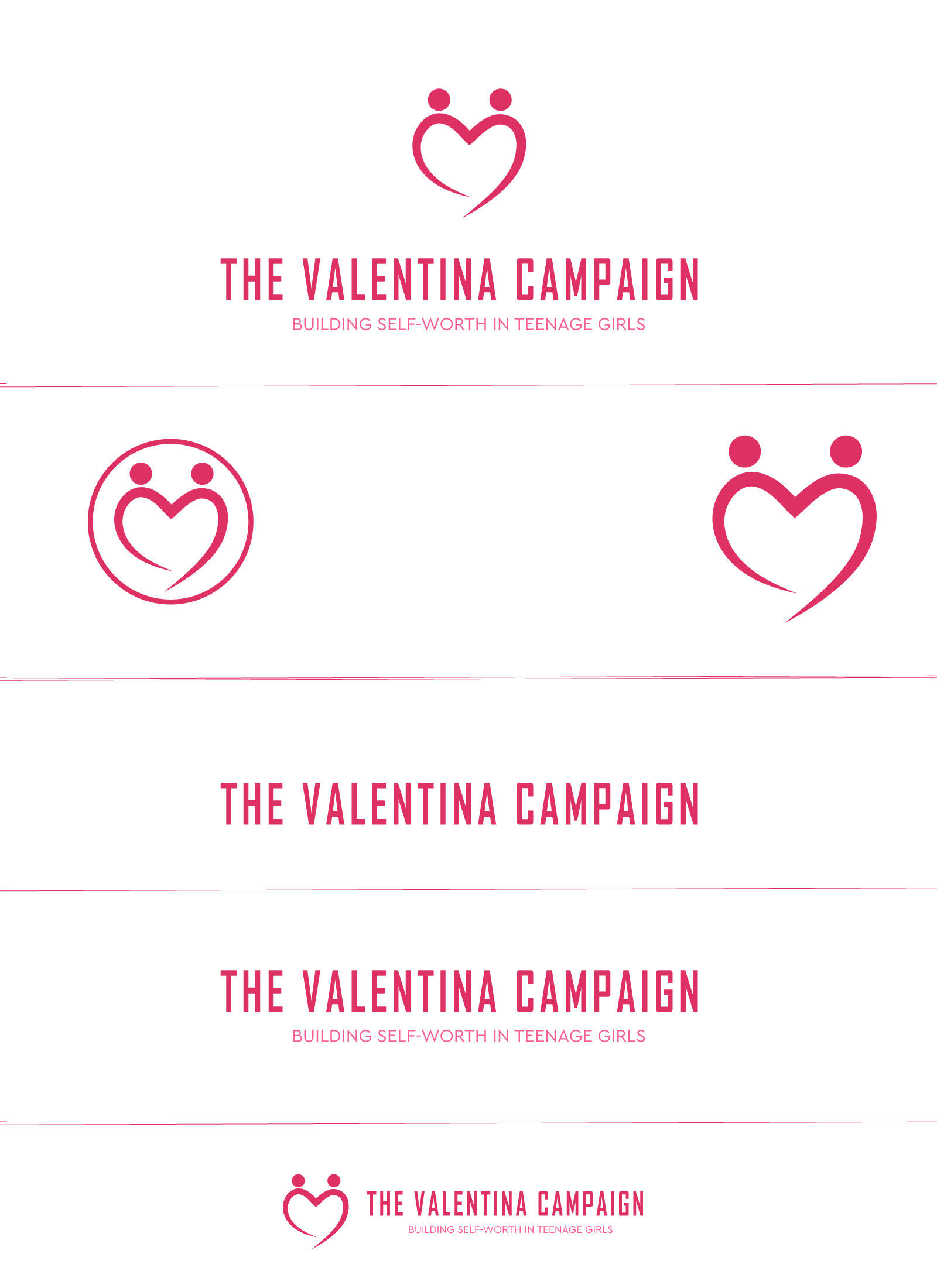Logo Design by F a r i s a for The Valentina Campaign | Design #33145946