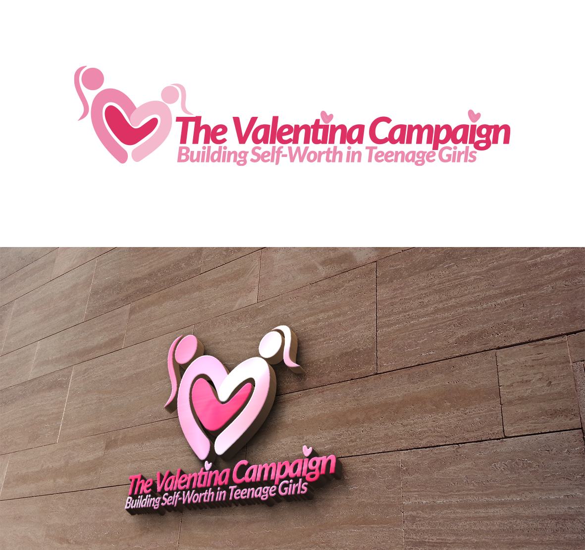 Logo Design by patriciaparadesign for The Valentina Campaign | Design #33128766