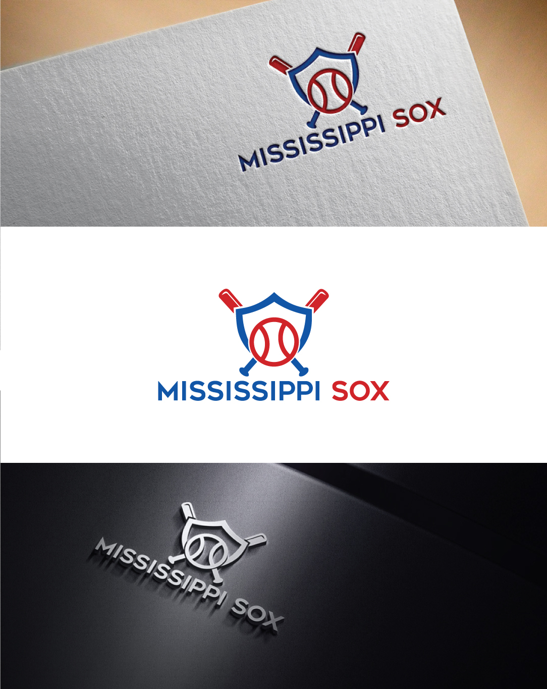 Logo Design by Spark  Design for Mississippi Sox | Design #33081366