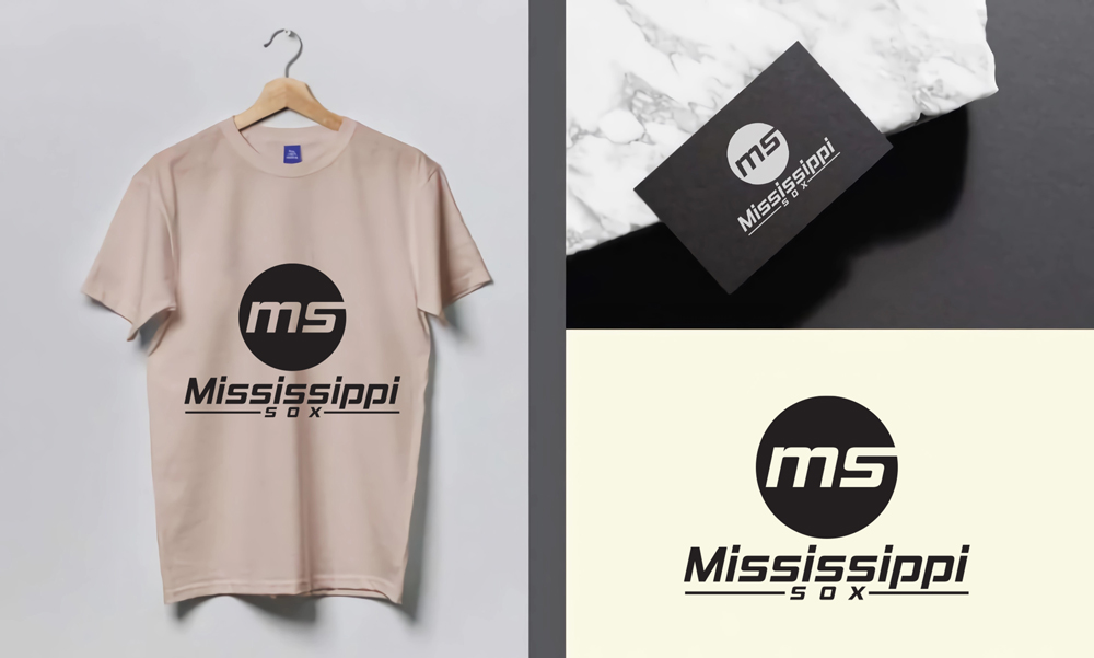 Logo Design by Ahmed Sami 1 for Mississippi Sox | Design #33085863