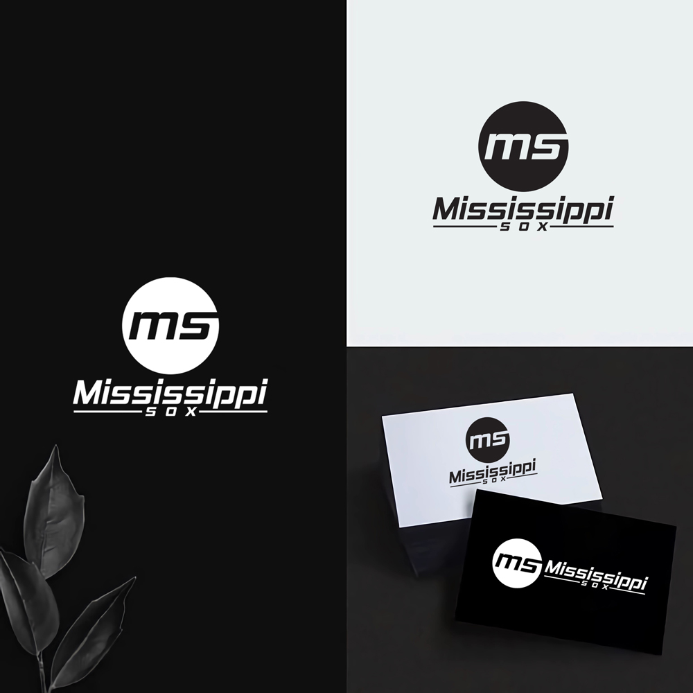 Logo Design by Ahmed Sami 1 for Mississippi Sox | Design #33085867
